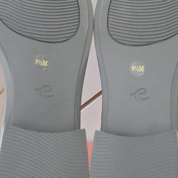 NWT Easy sprit Lacy Medium Brown Leather Ankle Boots 9.5M Womens Footwear - Picture 7 of 9